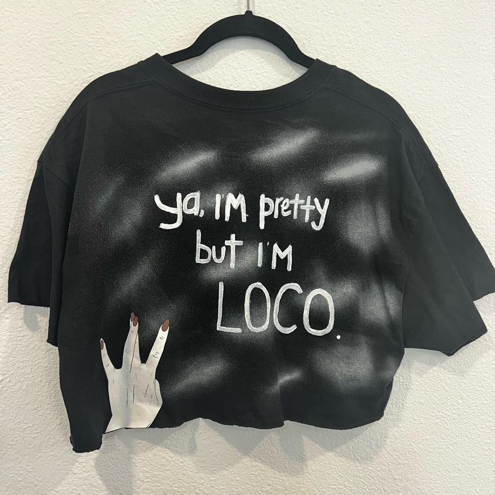 STREETWEAR CROP TOP (back design)